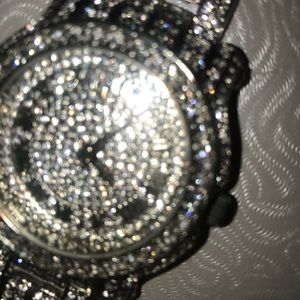 Mens iced out watch
